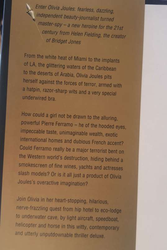 Helen Fielding: Olivia Joules and the overactive imagination